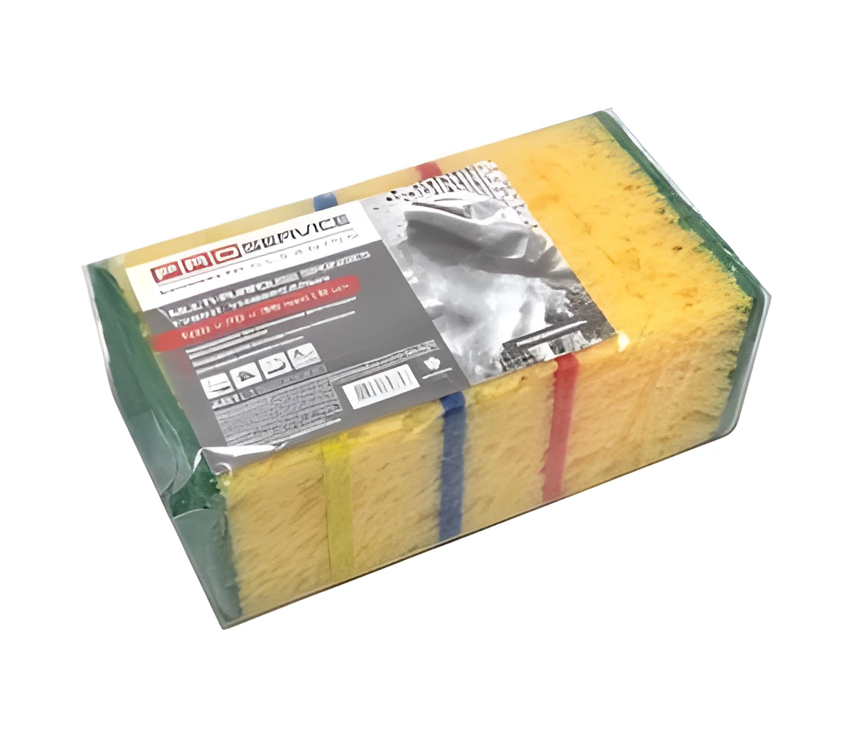 Губка для миття посуду PRO Professional крупнопориста 5 шт