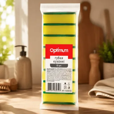 Губки кухонні PRO service Optimum 10 шт