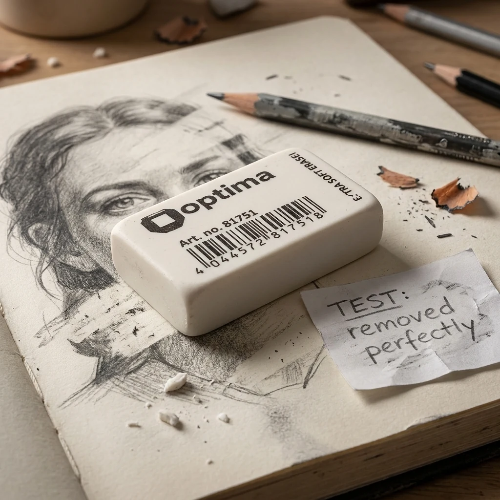 Гумка для олівця Optima Extra Soft O81751