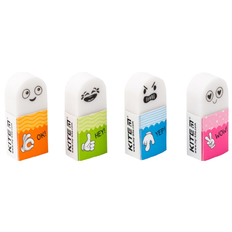 Гумка Kite Emotions фігурна асорті — фото 2