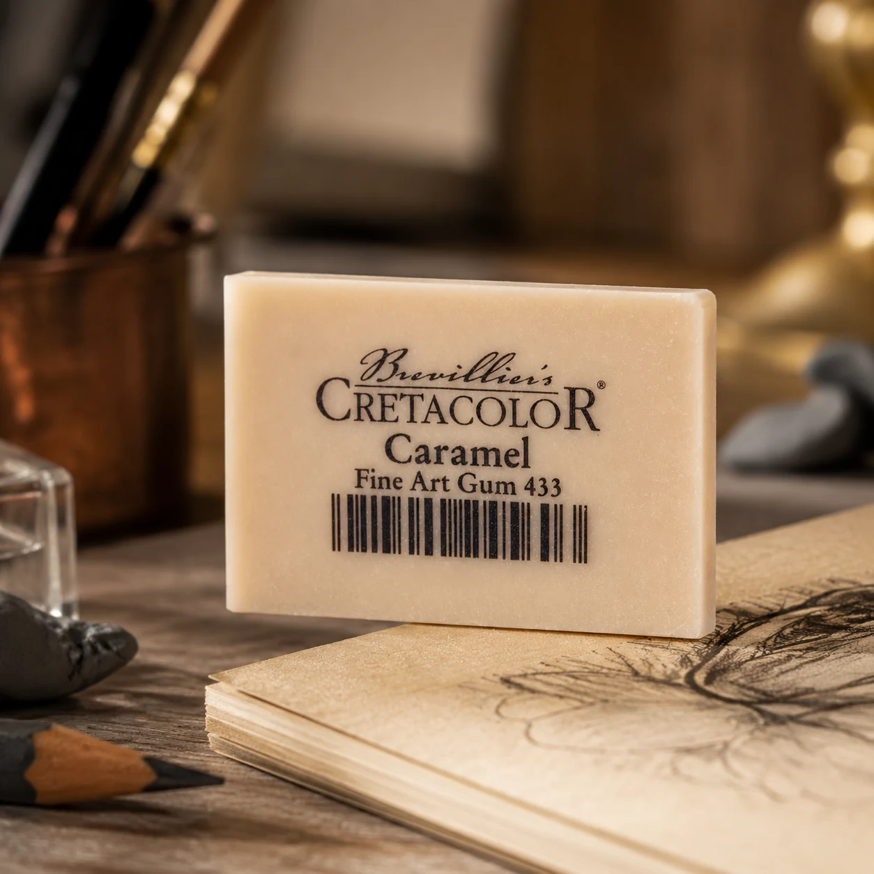 Гумка клячка CARAMEL Cretacolor — Графіка та рисунок