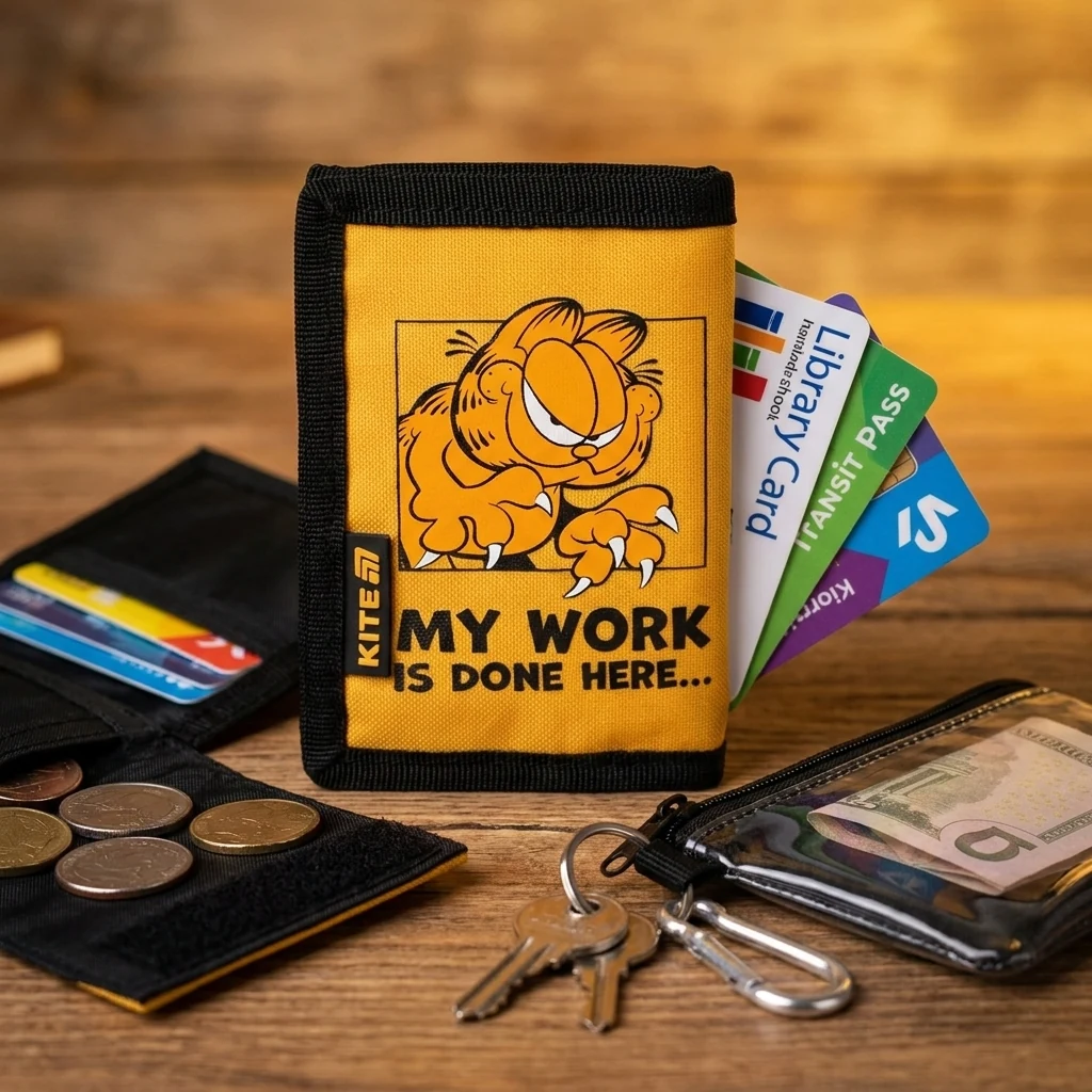 Гаманець дитячий Kite "Garfield"