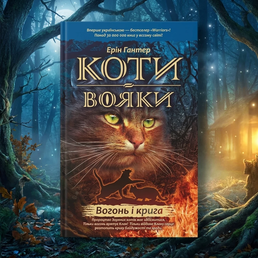 Коти-вояки. Книга. 2. Вогонь і крига — Е. Гантер