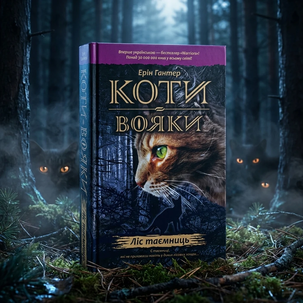 Коти-вояки. Ліс таємниць. Книга 3 — Е. Гантер
