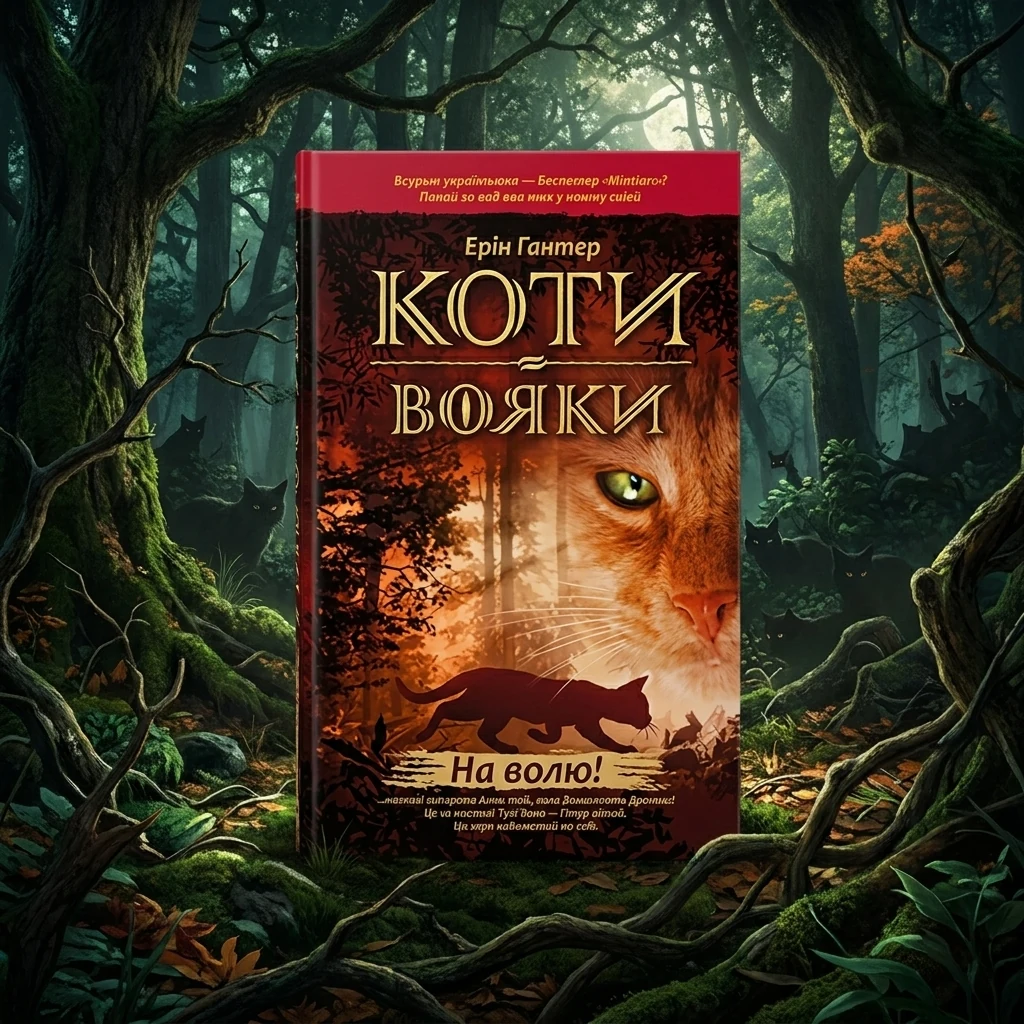 Гантер Е.Коти-вояки.Цикл 1.Пророцтва починаються.Кн.1.На волю! АССА