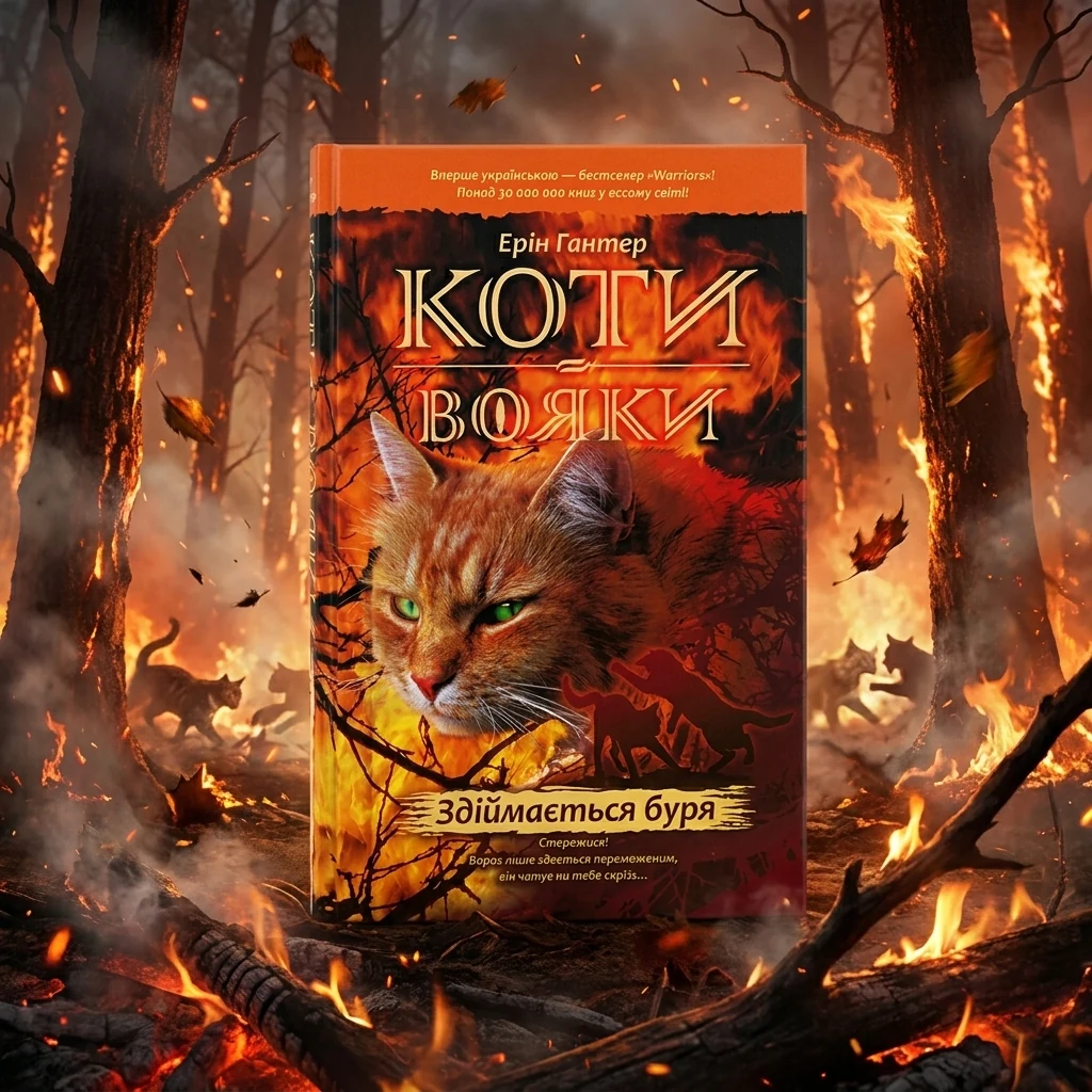 Коти-вояки. Здіймається буря Книга 4 — Е. Гантер