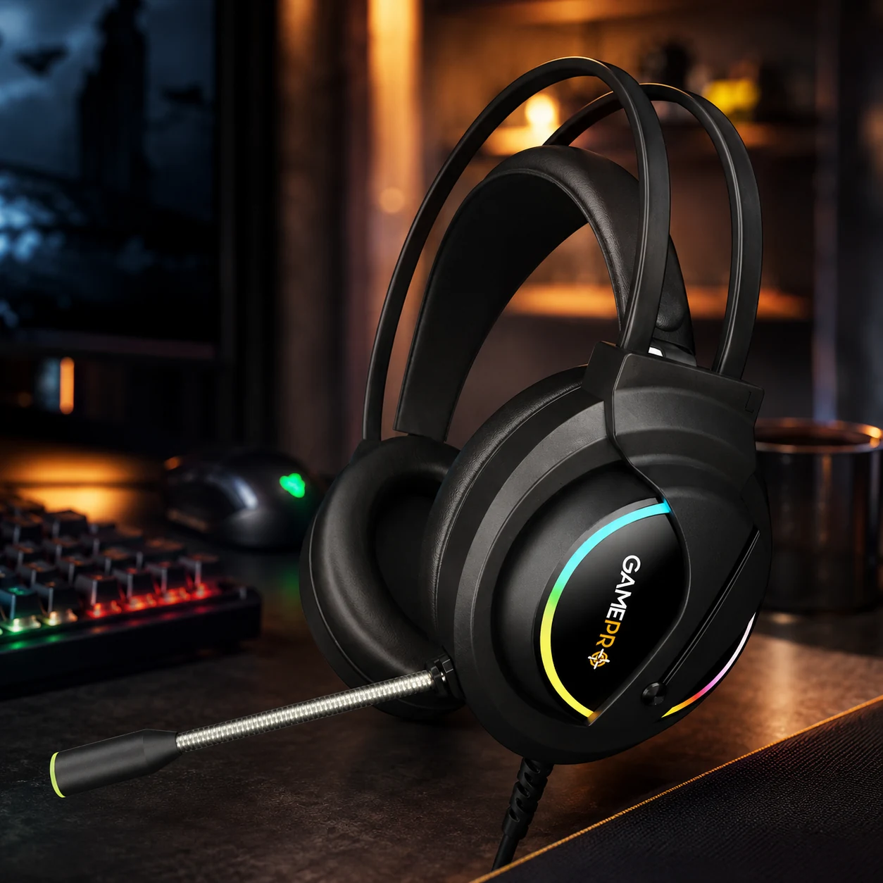 Гарнітура GamePro Nitro HS565 Black — 