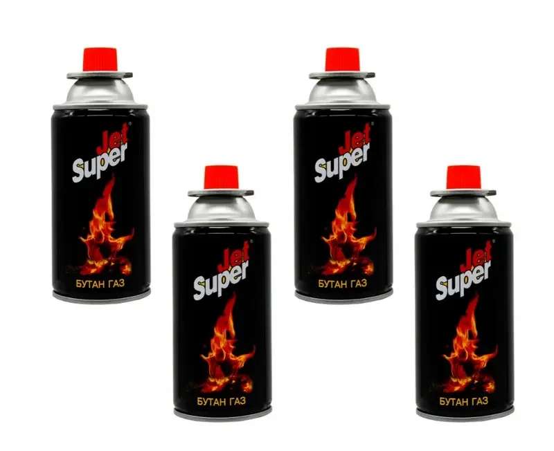Газовий балон всесезонний 220г STORM KING/Jet Super