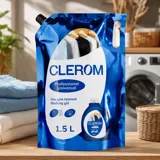 Гель для прання Clerom Professional універсальний 1,5л дой-пак 20111 — фото 1