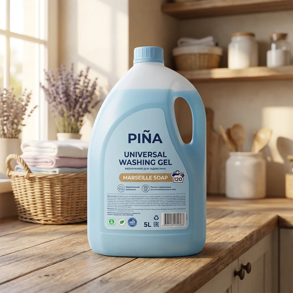 Гель для прання PINA Universal Marseille Soap 5л 20395 — 