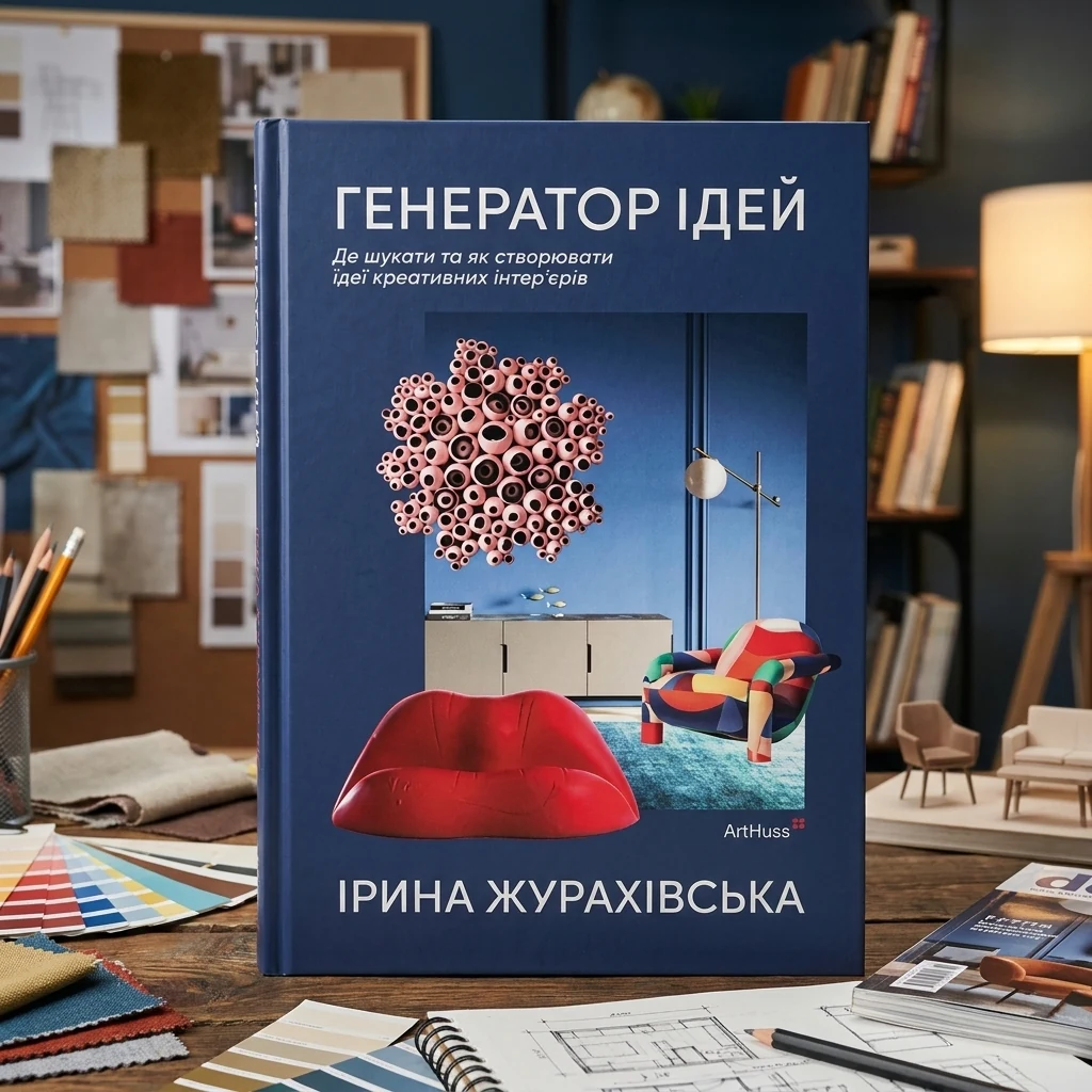 Генератор ідей. Де шукати та як створювати ідеї креативних інтер’єрів — І. Журахівська
