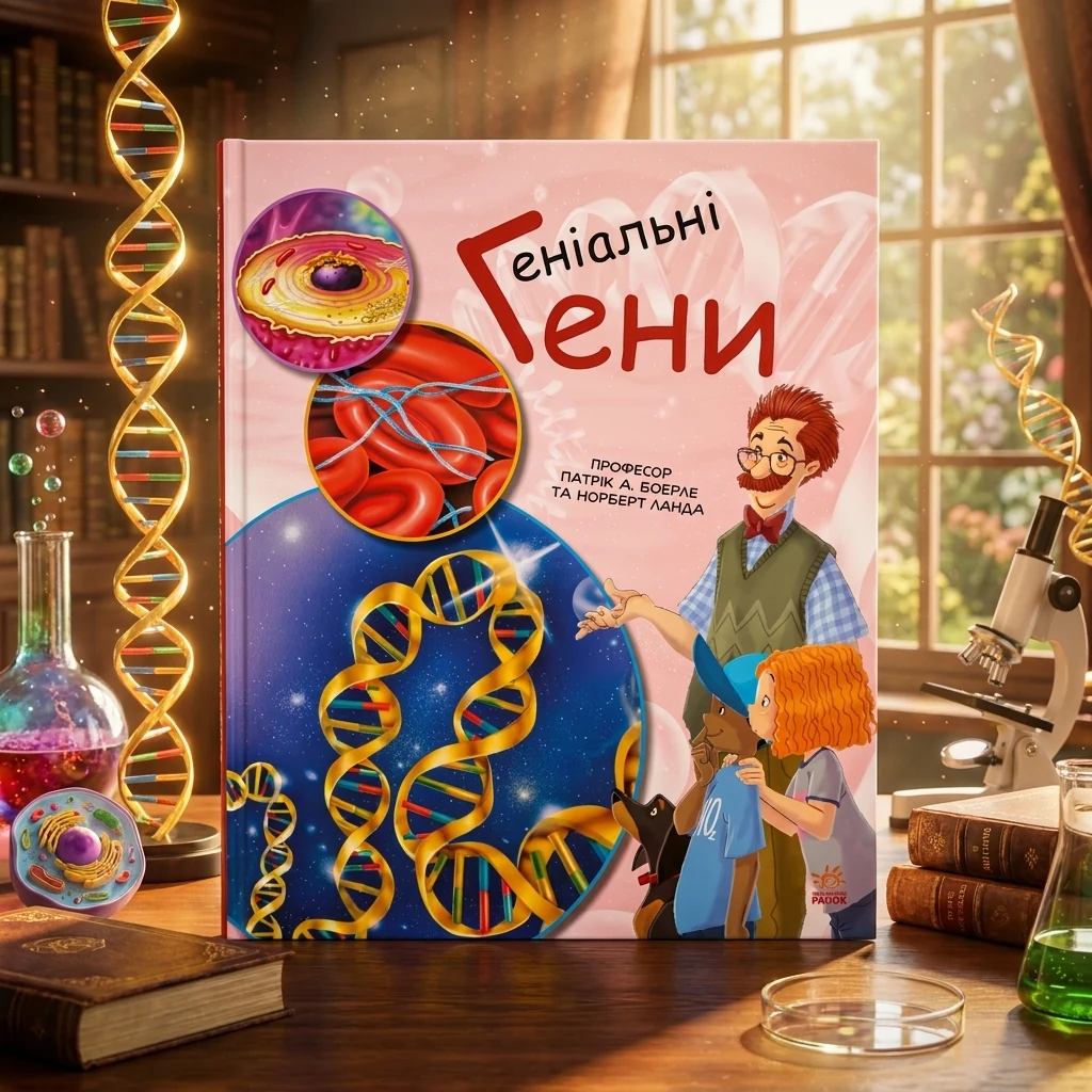 Генетика для дітей. Геніальні гени