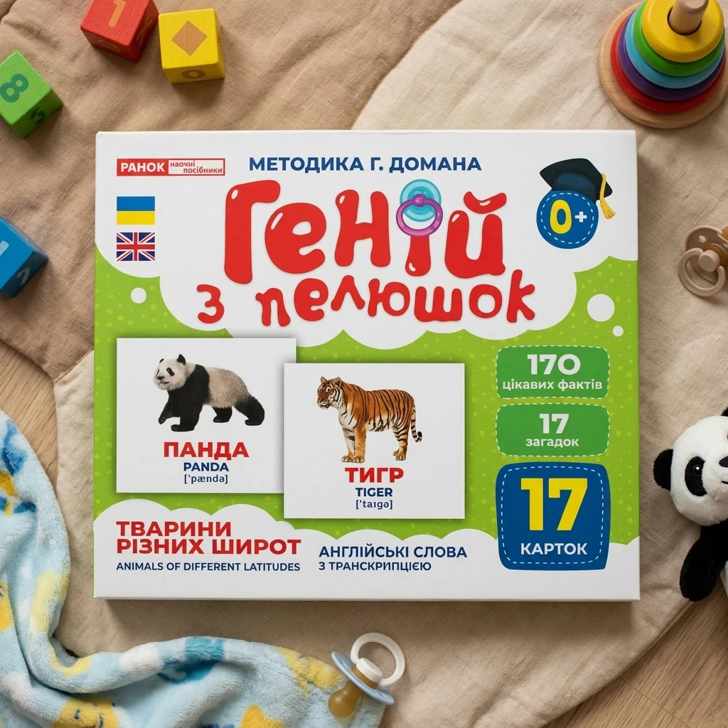 Геній з пелюшок.Тварини різних широт.Методика Г.Домана. 0+ Ранок