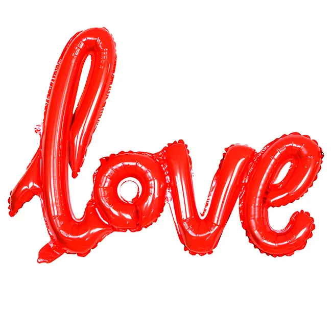 Гірлянда-розтяжка надувна "Love" 107*66см