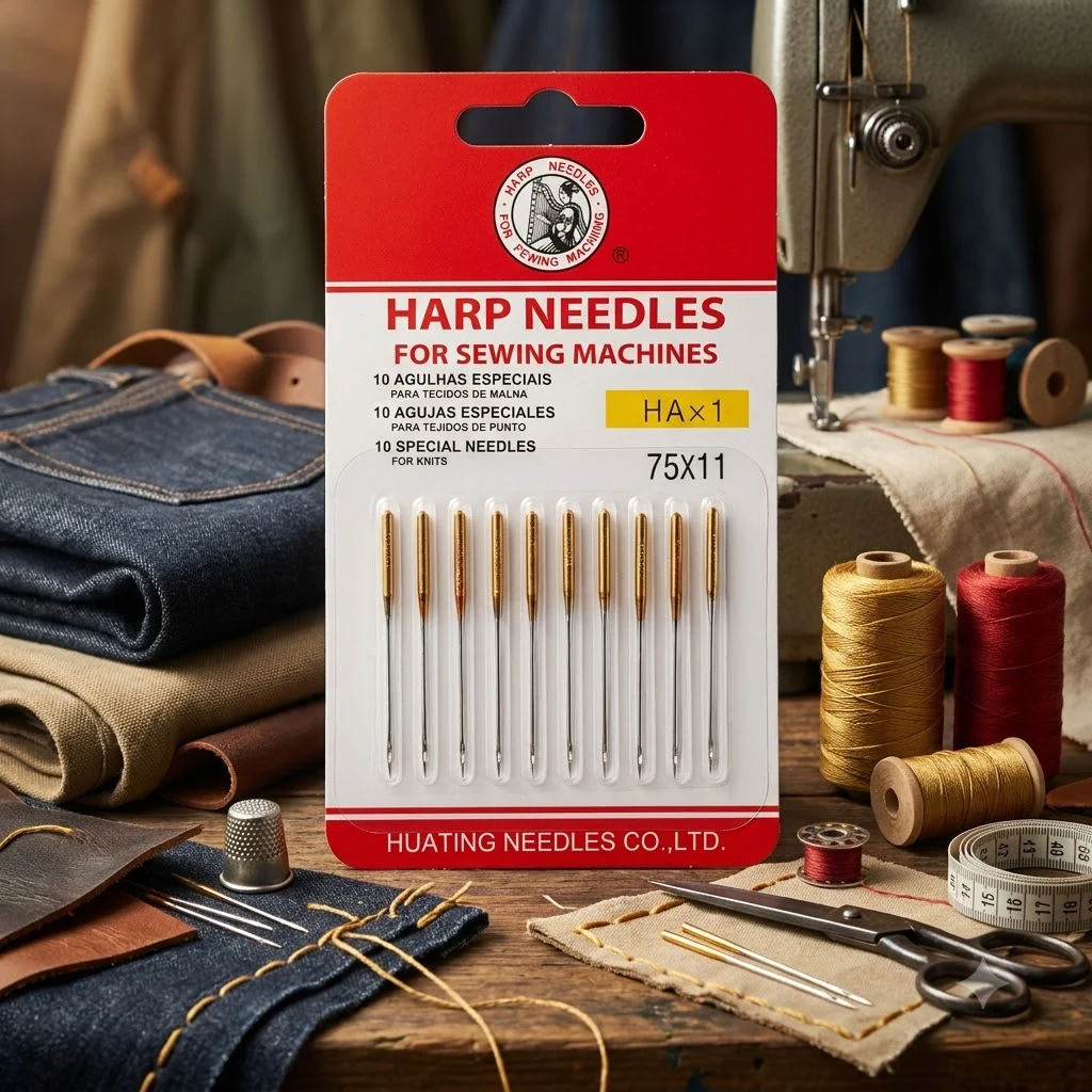 Голка для швейних машин Harp Needles №100 (наб.10шт)