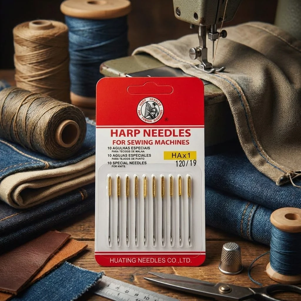 Голка для швейних машин Harp Needles №120 (наб.10шт)