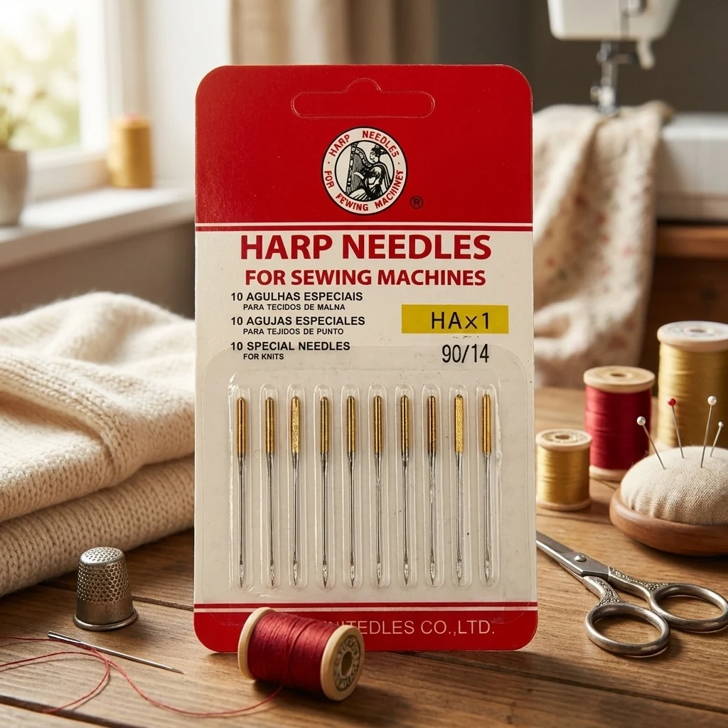 Голка для швейних машин Harp Needles №90 (наб.10шт)
