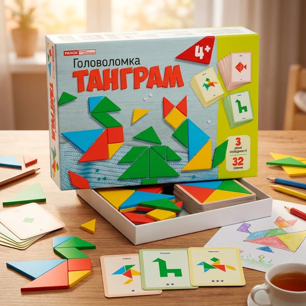 Головоломка. Танграм. 4+ Ранок