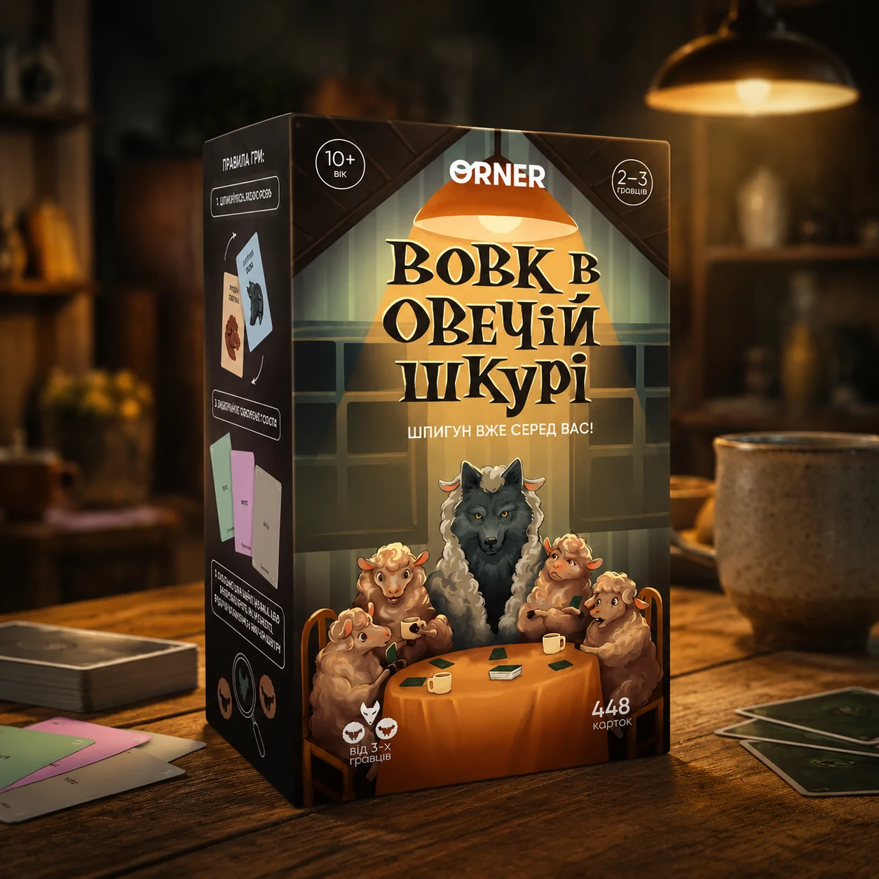 Гра для компанії Orner Вовк в овечій шкурі orner-2764 — 