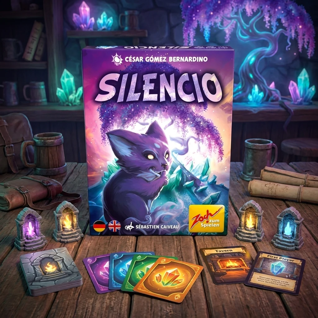 Гра настільна 10+ "Сіленсіо (Silencio)"