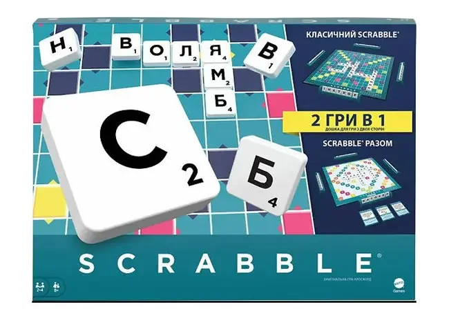 Гра настільна 10+ "Скрабл" — фото 2