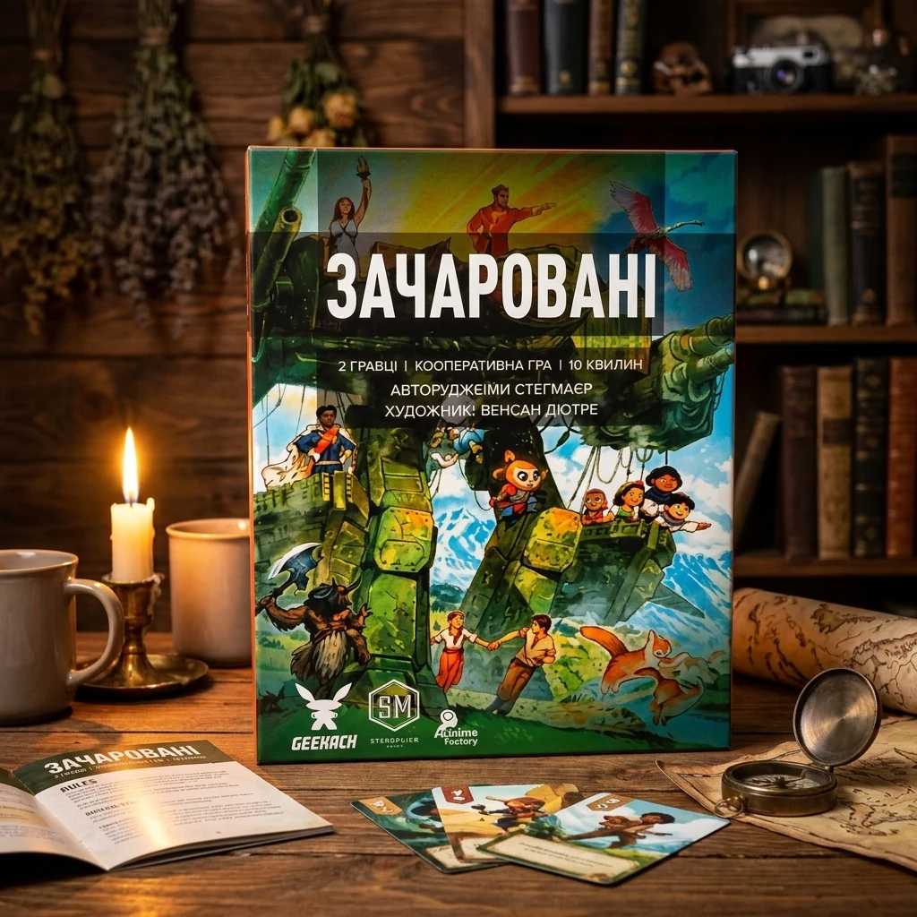 Гра настільна 10+ "Зачаровані"
