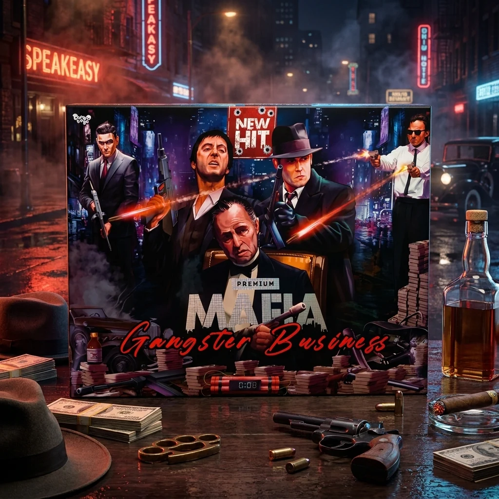 Гра настільна 12+ "Mafia.Gangster Business" Danko toys