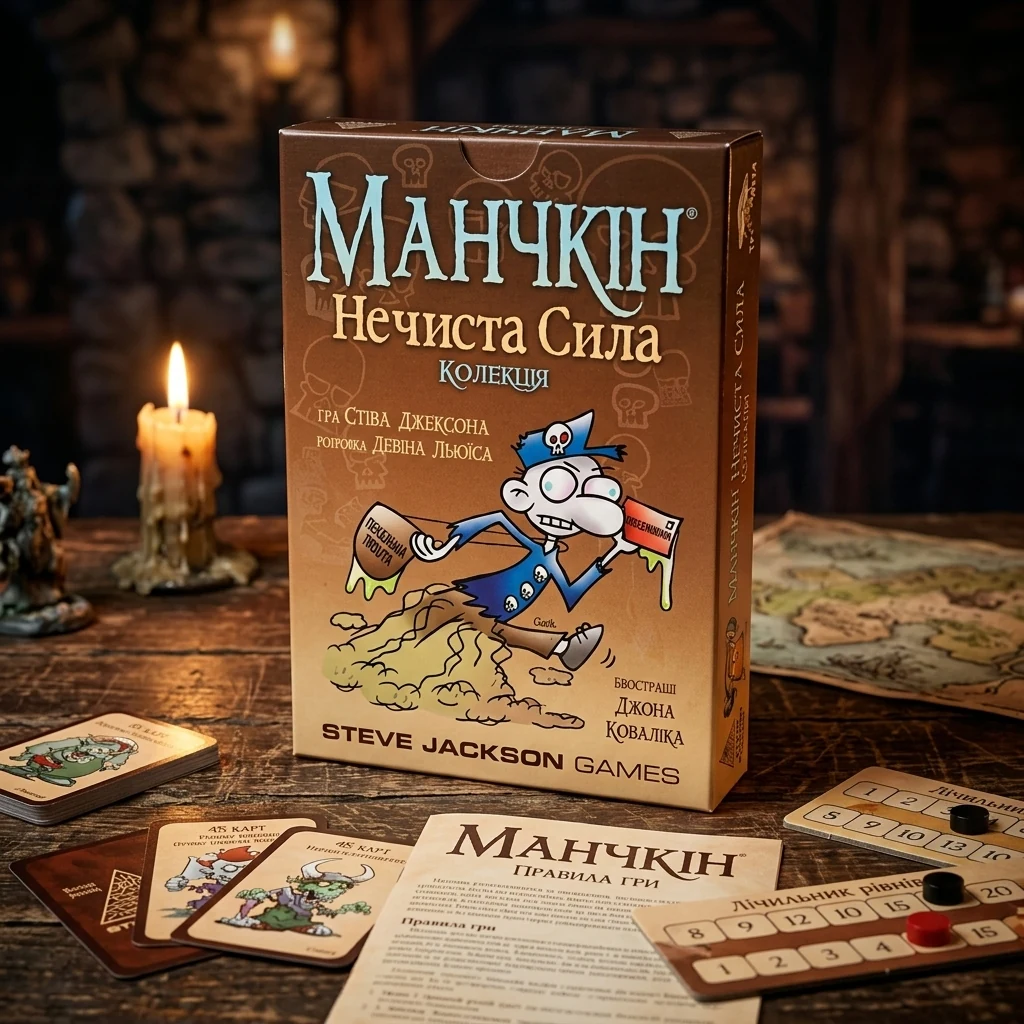 Гра настільна 12+ "Манчкін: Нечиста сила"