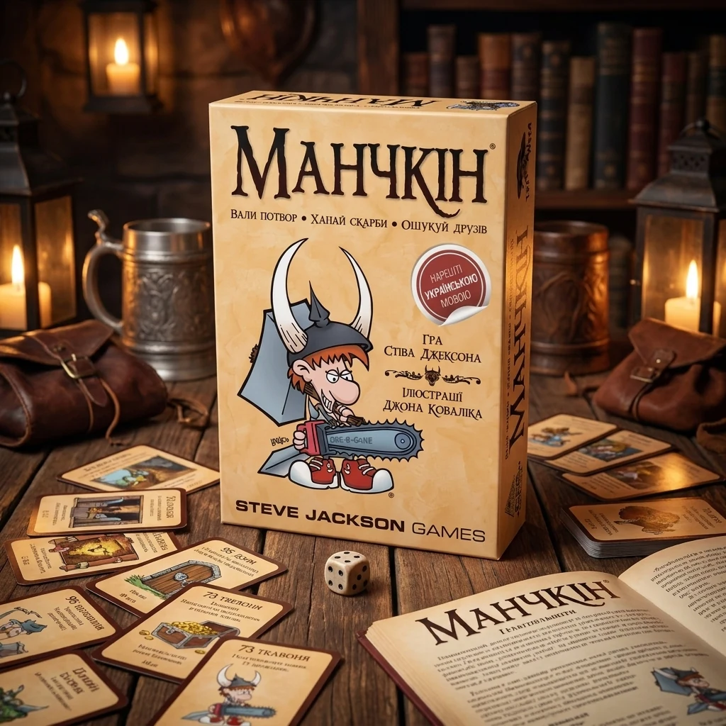 Гра настільна 12+ "Манчкін"