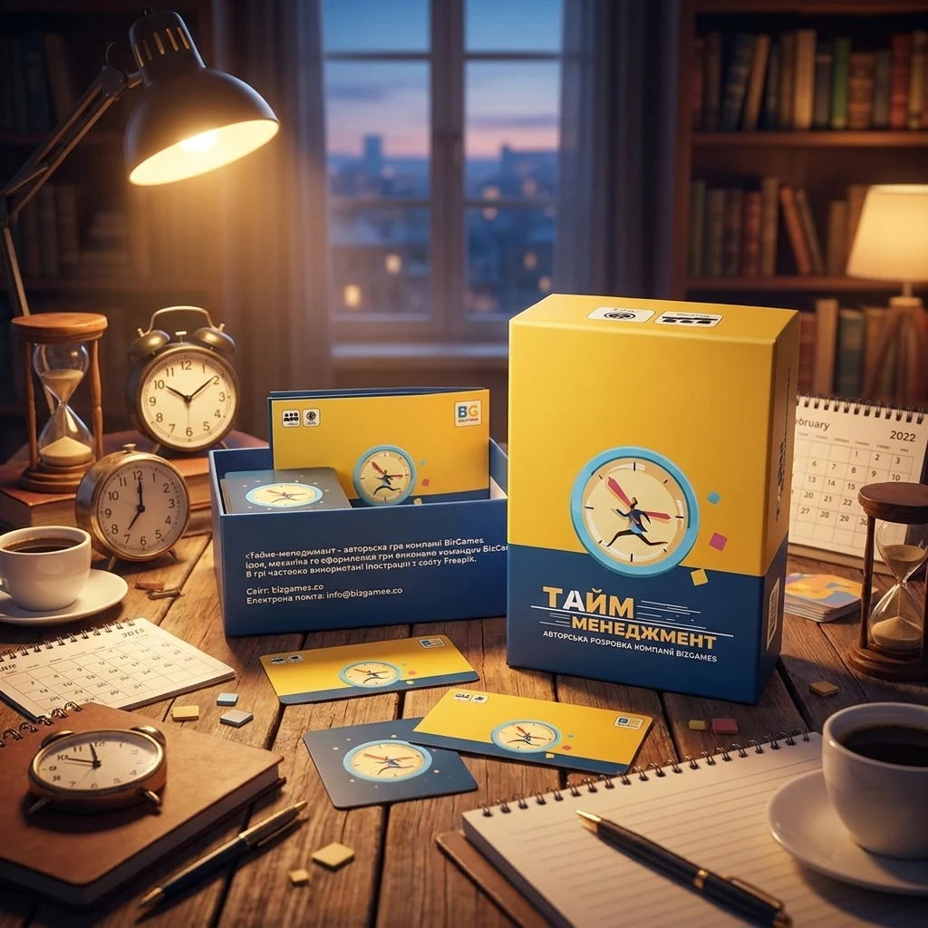 Гра настільна 12+ "Тайм-менеджмент"