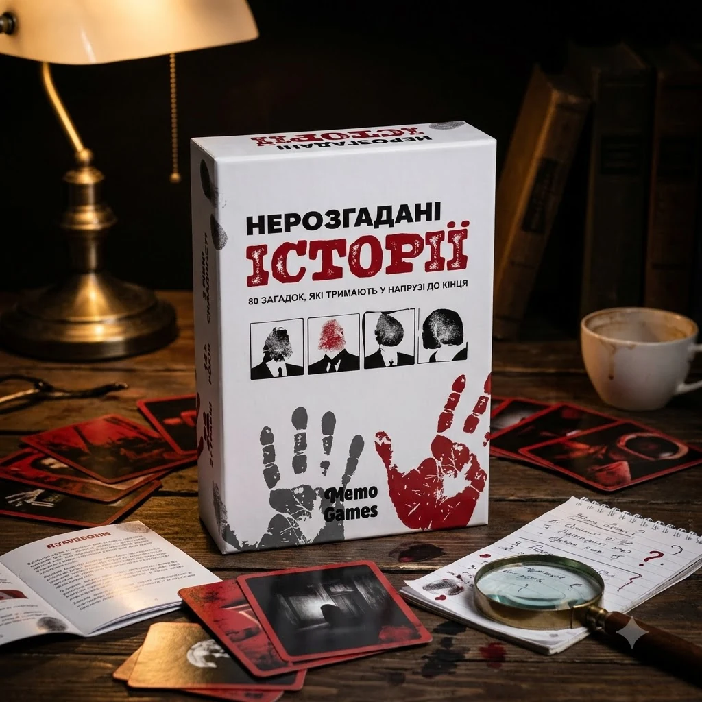 Гра настільна 14+ "Нерозгадані історії"