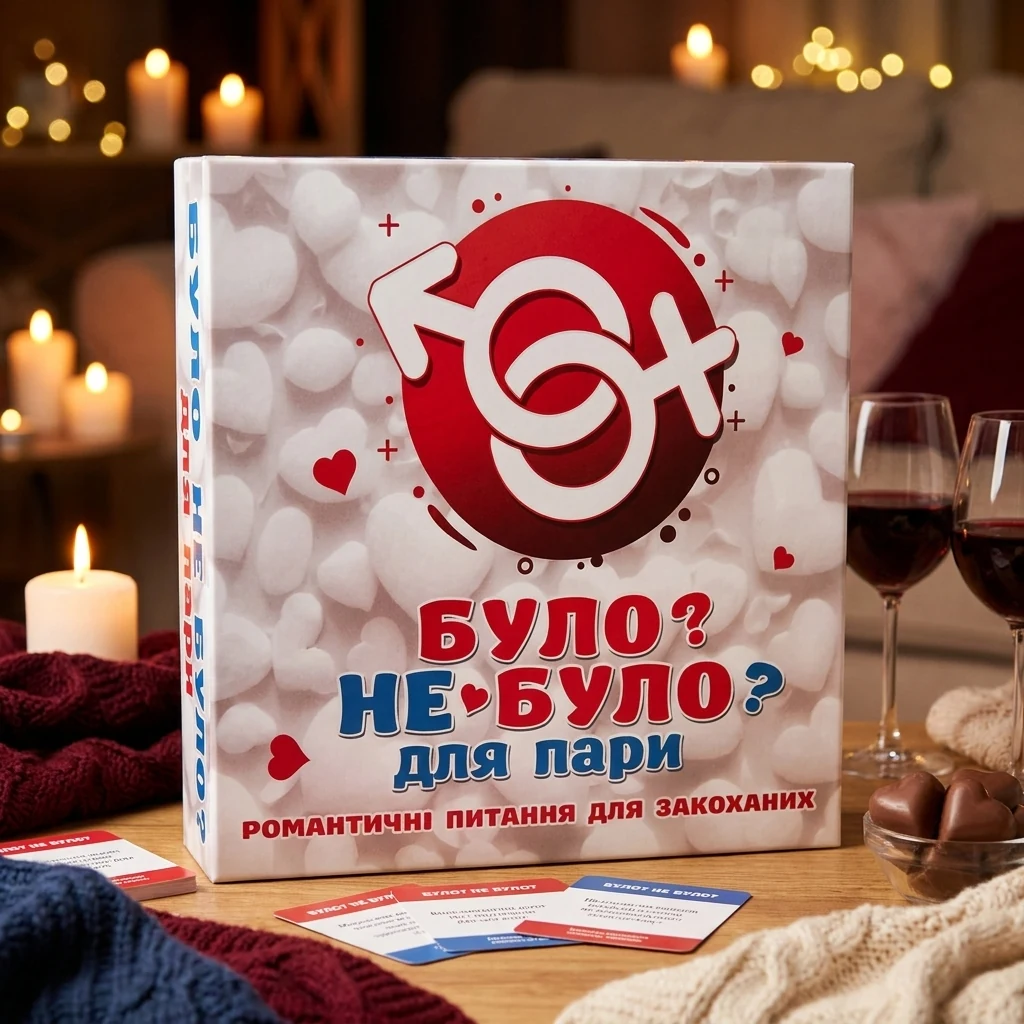 Гра настільна 16+ "Було не було? Для пар"