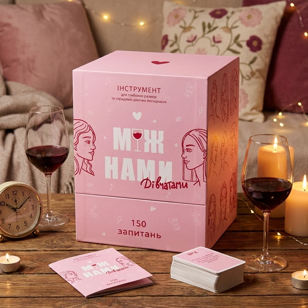 Гра настільна 16+ "Між нами: Дівчатами"