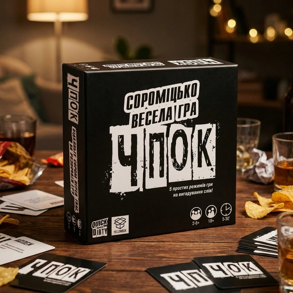 Гра настільна 18+ "Чпок"
