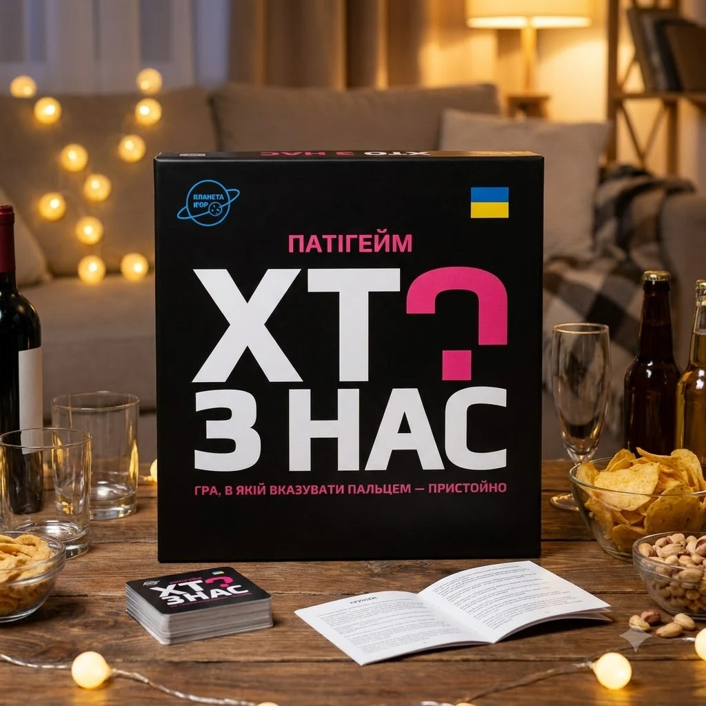 Гра настільна 18+ "Хто з нас?"