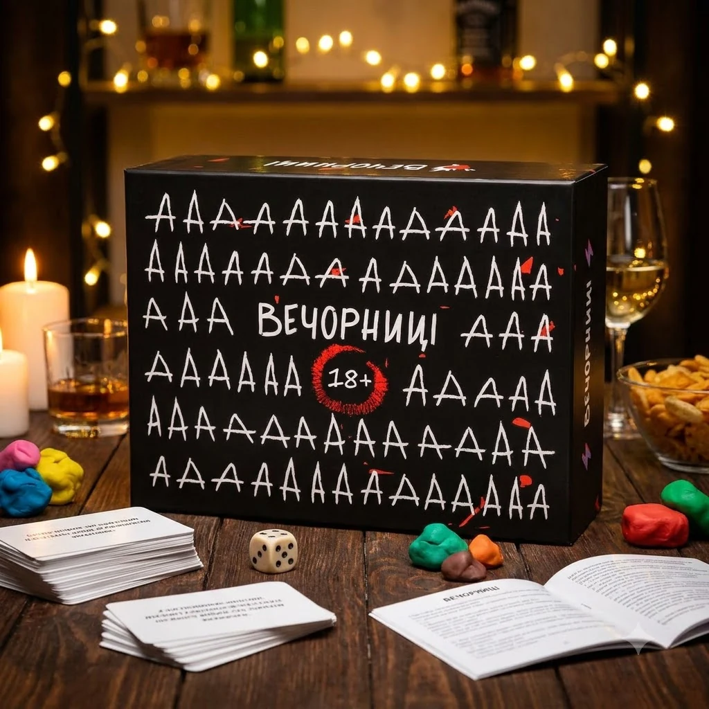 Гра настільна 18+ "Вечорниці 18+"