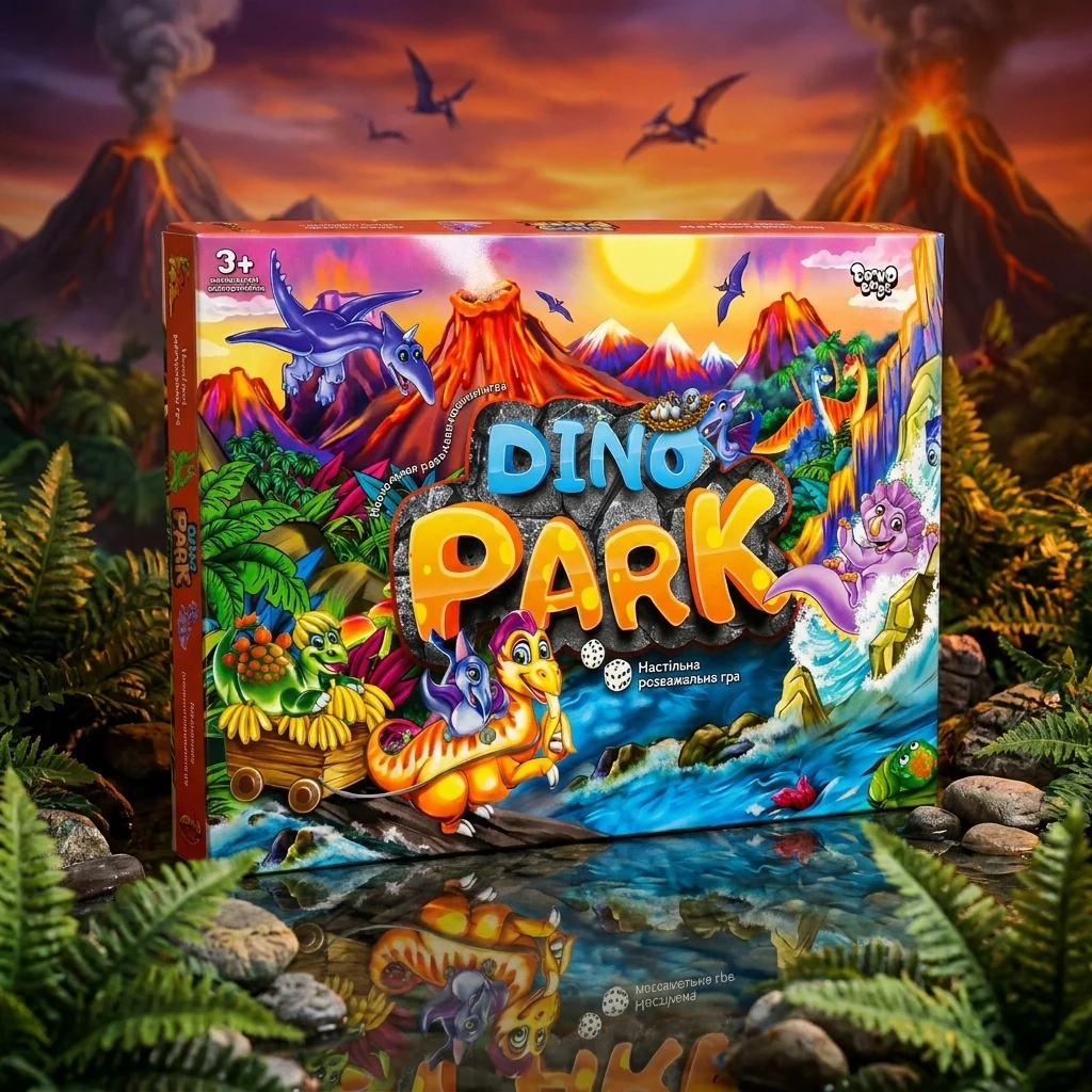 Гра настільна 3+ "Dino Park" Dt