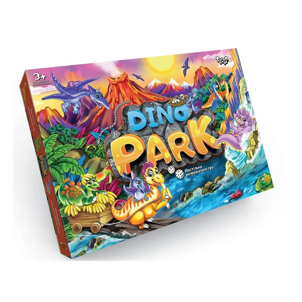 Гра настільна 3+ "Dino Park" Dt