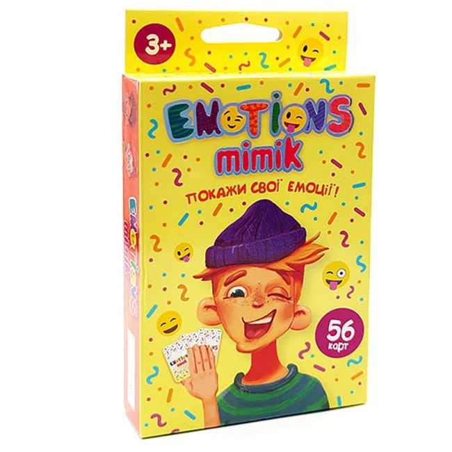 Гра настільна 3+ "Emotions Mimik" Danko toys