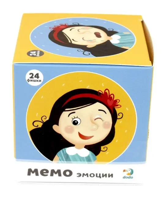 Гра настільна 3+ "Мемо "Емоції" DoDo