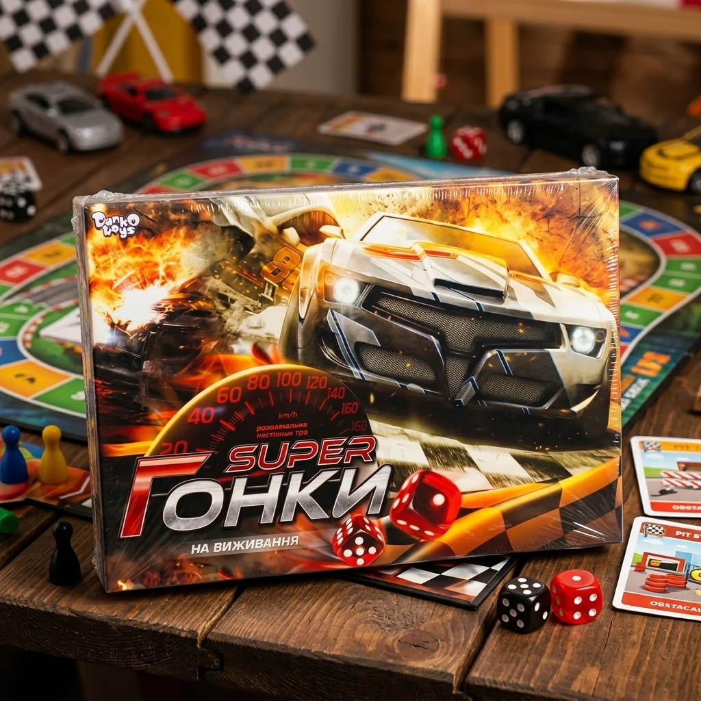 Гра настільна 4+ "Гонки на виживання" Danko toys