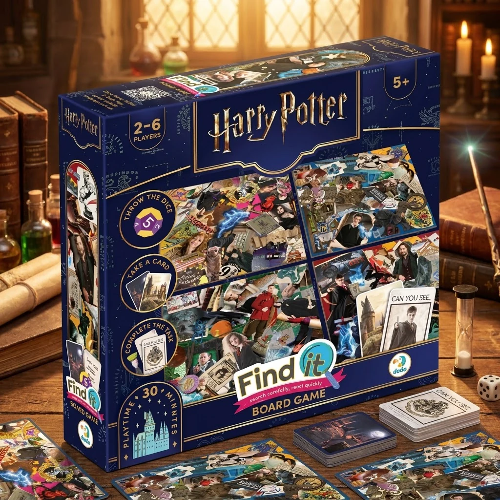 Гра настільна 5+ "Harry Potter.Знайди це"