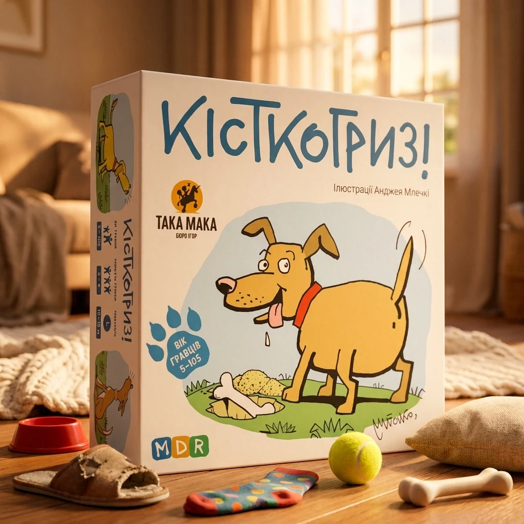 Гра настільна 5+ "Костогриз" Така Мака