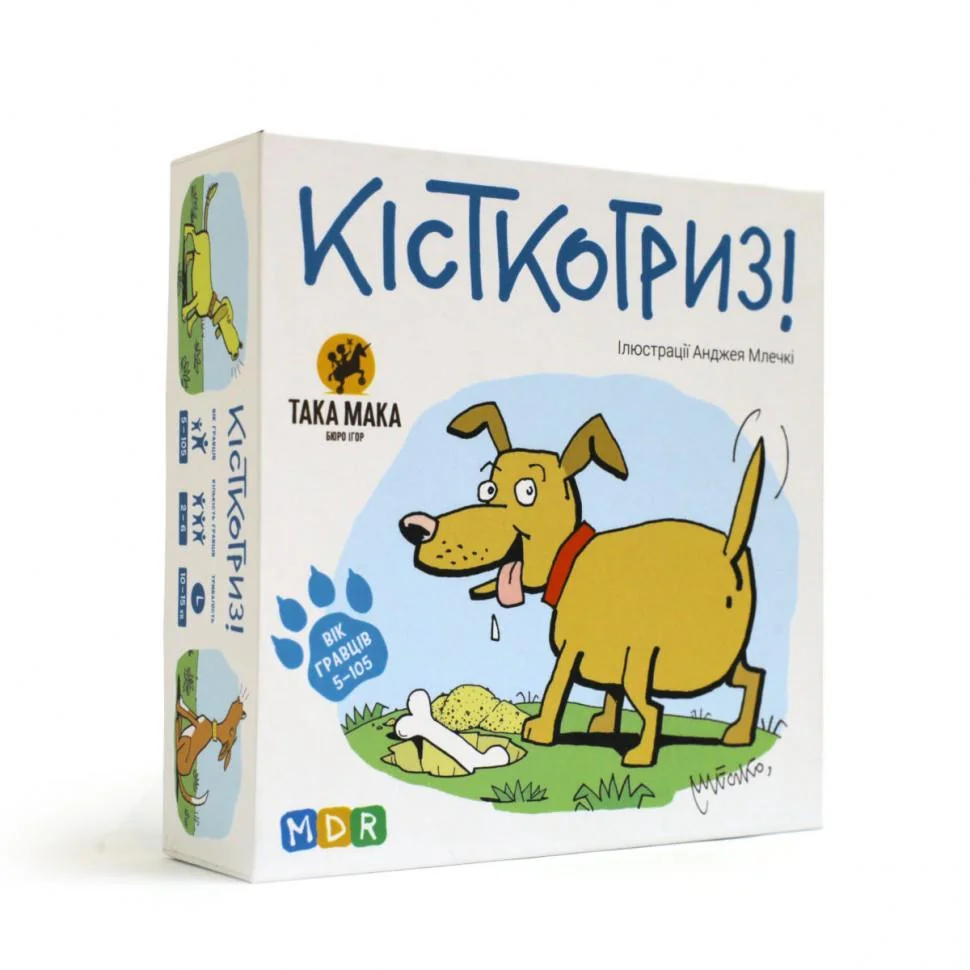 Гра настільна 5+ "Костогриз" Така Мака — фото 2