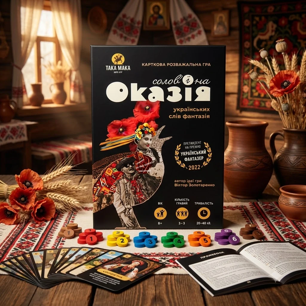Гра настільна 5+ "Солов'їна Оказія"