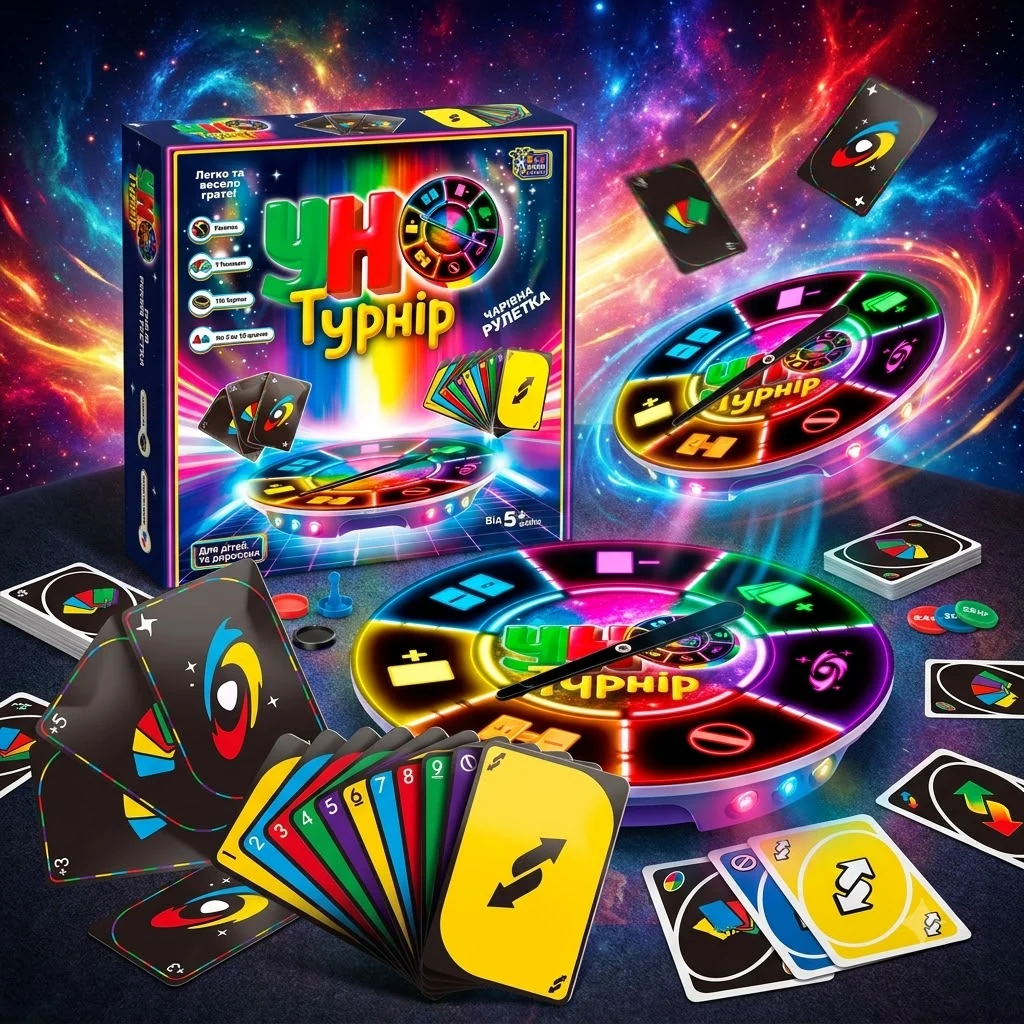 Гра настільна 5+ "Уно/UNO Турнир"