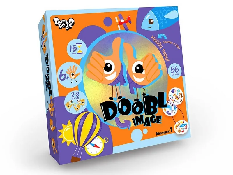 Гра настільна 6+ "Doobl image" Danko toys