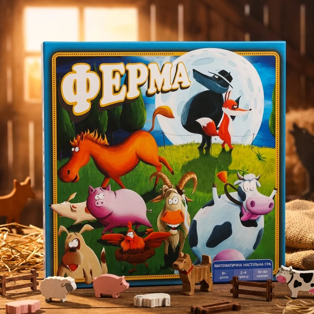 Гра настільна 6+ "Ферма"