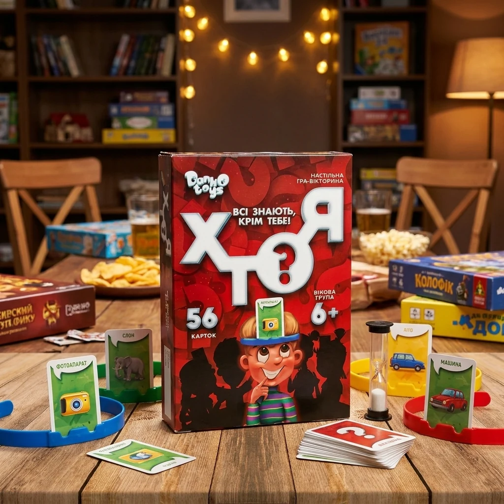 Гра настільна 6+ "Хто я?" Danko toys
