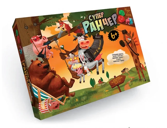 Гра настільна 6+ "Супер Ранчер"